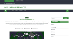 Desktop Screenshot of popularbabyproducts.com